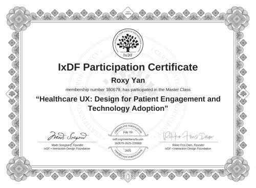 Healthcare UX: Desig