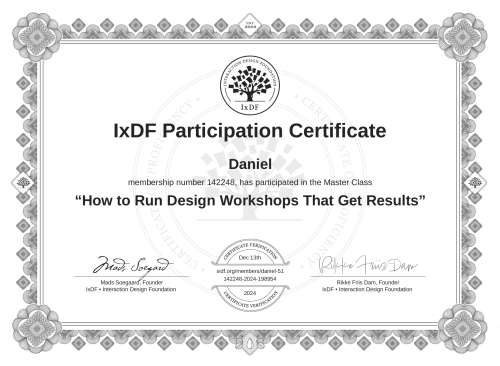How to Run Design Wo