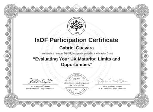 Evaluating Your UX M