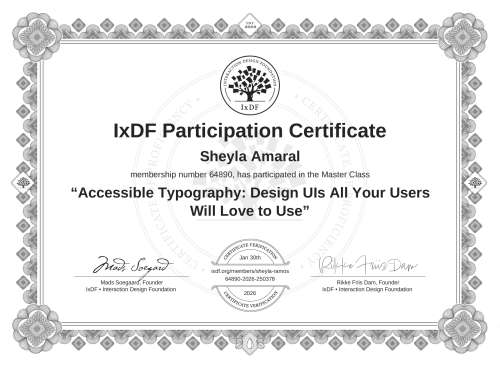 Accessible Typograph