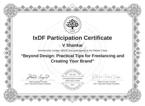 Beyond Design: Pract