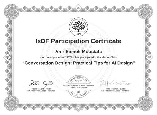 Conversation Design: