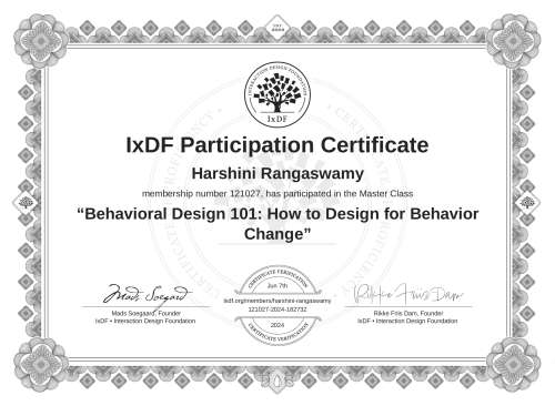 Behavioral Design 10