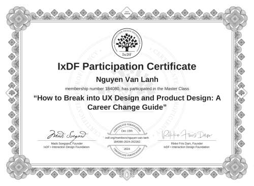 How to Break into UX