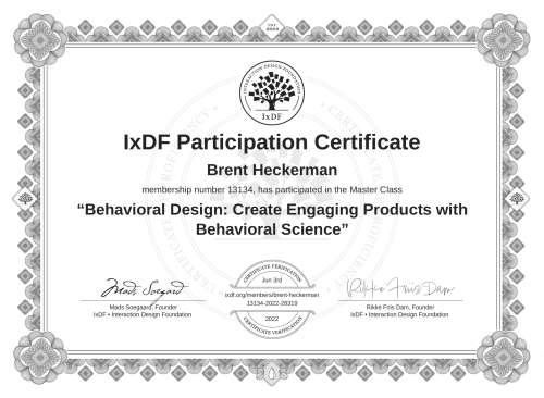 Behavioral Design: C