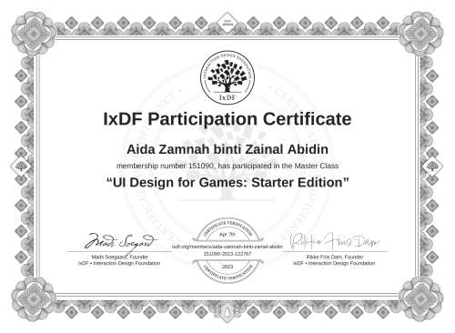 UI Design for Games: