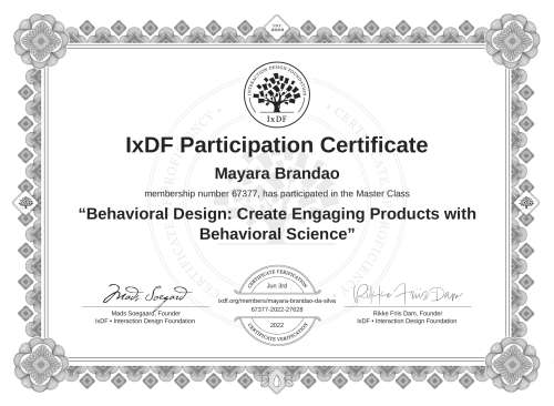 Behavioral Design: C