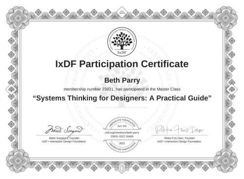 Systems Thinking for