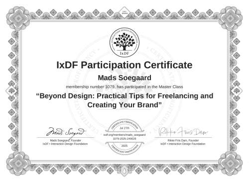 Beyond Design: Pract