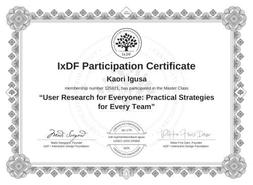 User Research for Ev