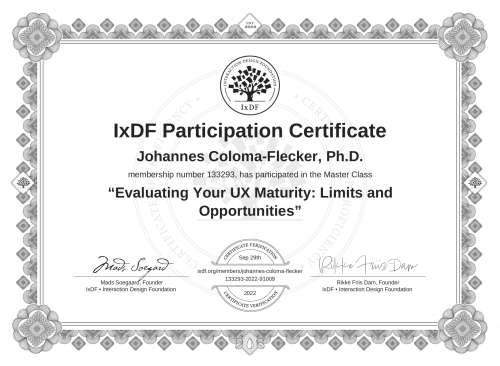 Evaluating Your UX M