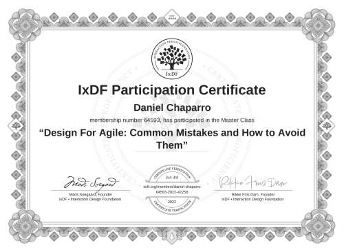 Design For Agile: Co