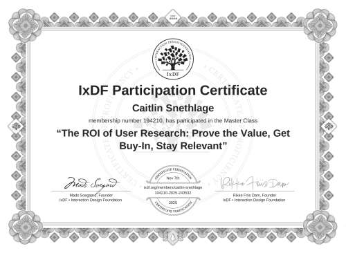 The ROI of User Rese