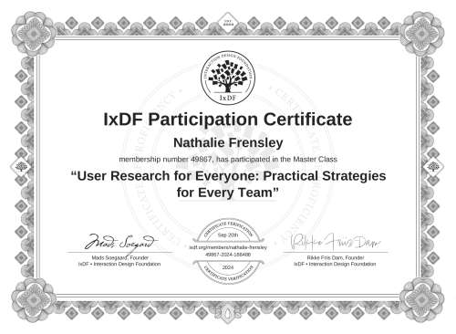 User Research for Ev