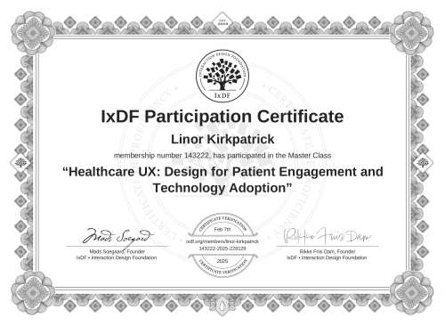 Healthcare UX: Desig