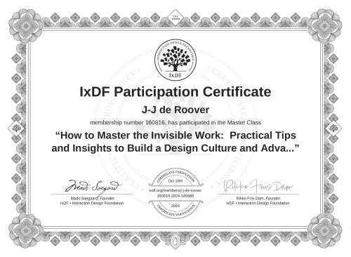 How to Master the In