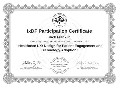 Healthcare UX: Desig