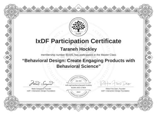 Behavioral Design: C