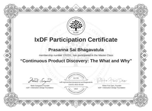 Continuous Product D