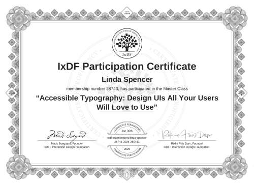 Accessible Typograph