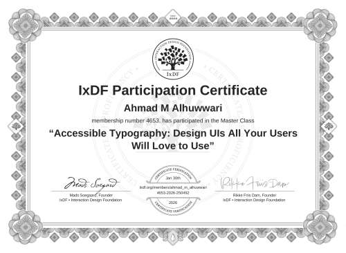 Accessible Typograph