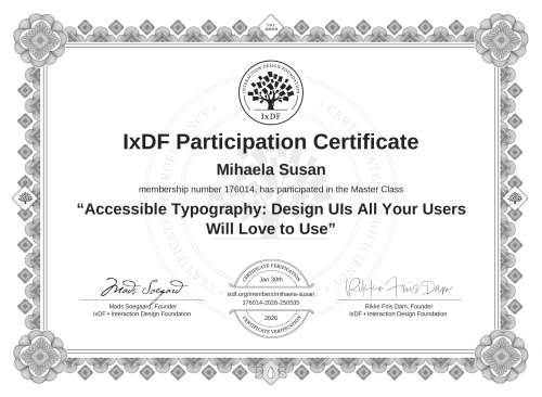 Accessible Typograph