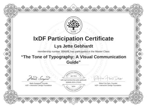 The Tone of Typograp