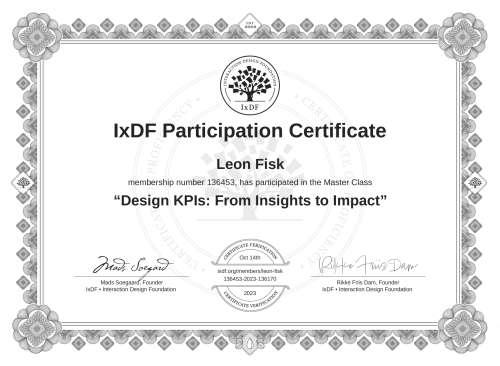 Design KPIs: From In