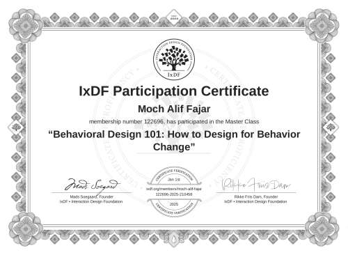 Behavioral Design 10