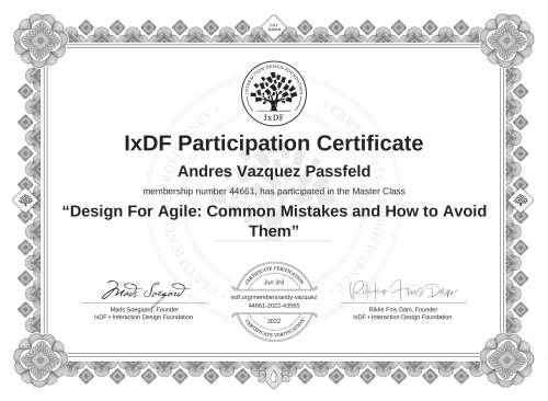 Design For Agile: Co