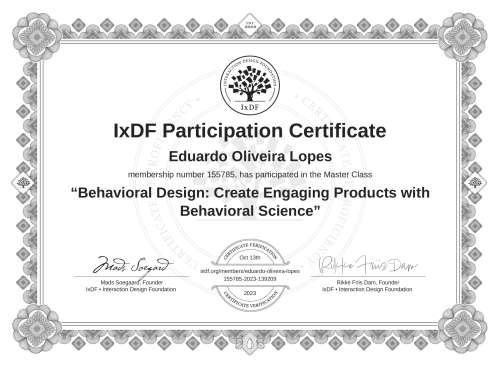 Behavioral Design: C