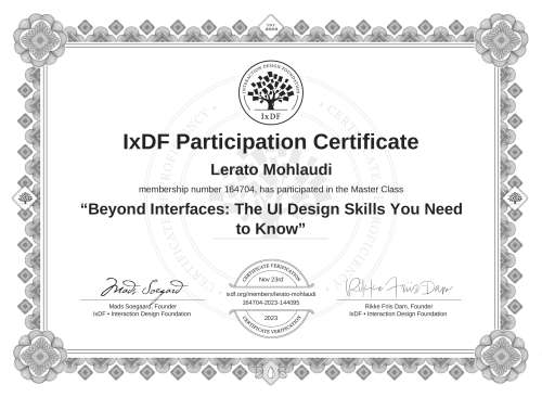 Beyond Interfaces: T