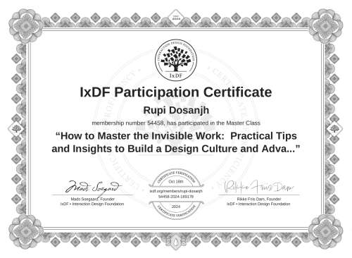 How to Master the In