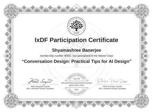 Conversation Design: