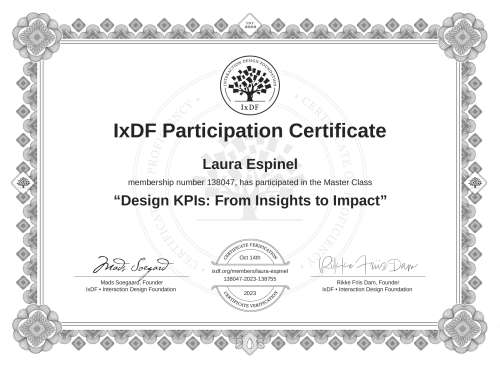 Design KPIs: From In