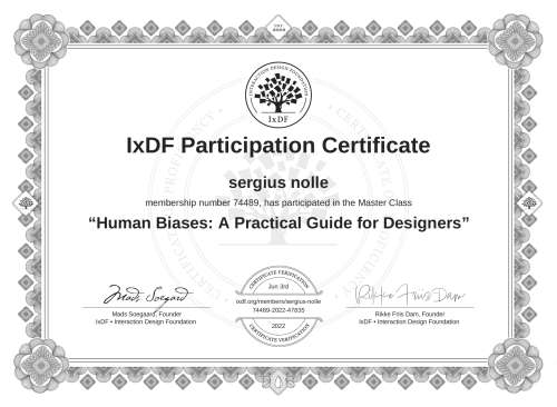 Human Biases: A Prac