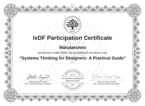 Systems Thinking for