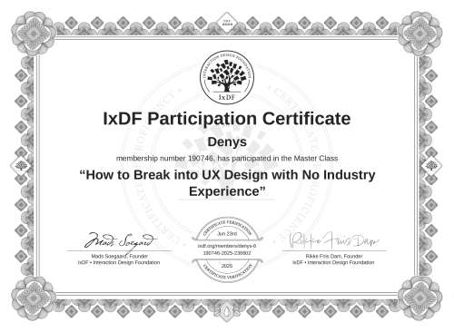 How to Break into UX