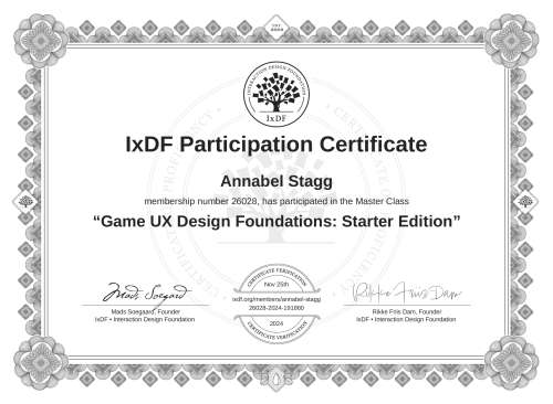 Game UX Design Found