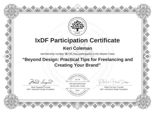 Beyond Design: Pract