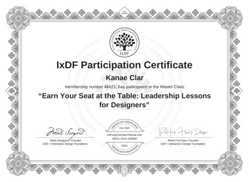 Earn Your Seat at th