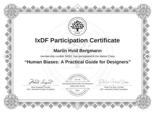 Human Biases: A Prac