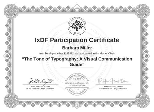 The Tone of Typograp