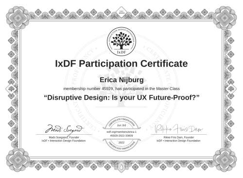 Disruptive Design: I