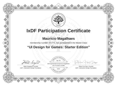 UI Design for Games: