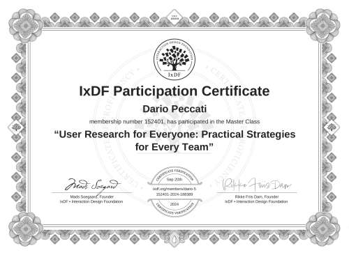 User Research for Ev