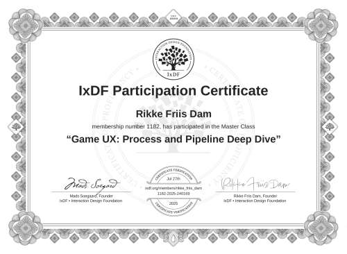 Game UX: Process and