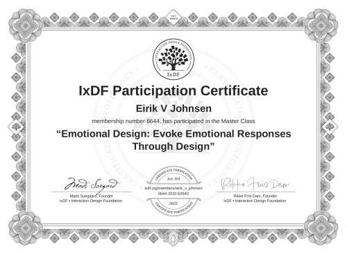 Emotional Design: Ev