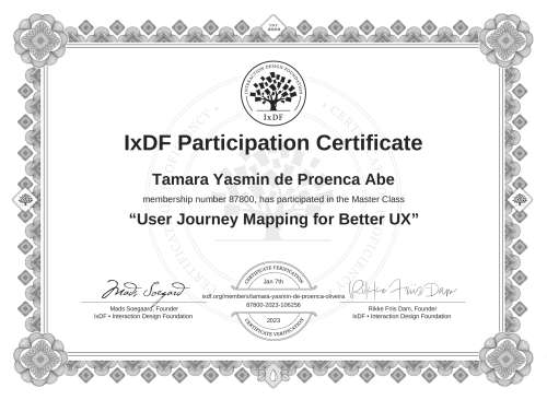 User Journey Mapping