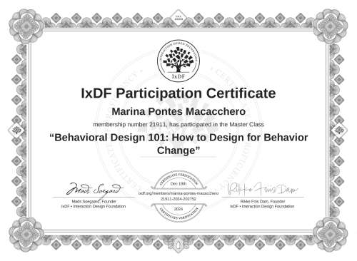 Behavioral Design 10